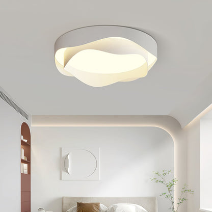 Cenia LED Ceiling Lamp | White Metal | Various Sizes