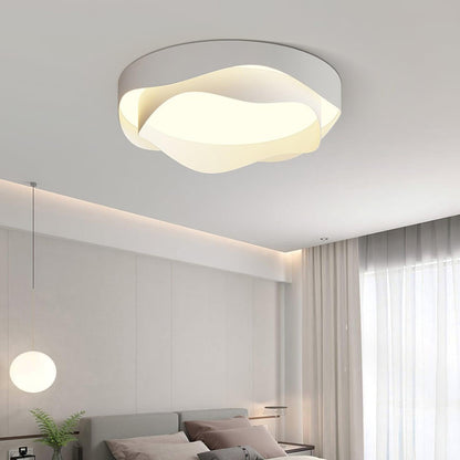 Cenia LED Ceiling Lamp | White Metal | Various Sizes