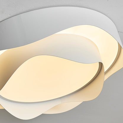 Cenia LED Ceiling Lamp | White Metal | Various Sizes