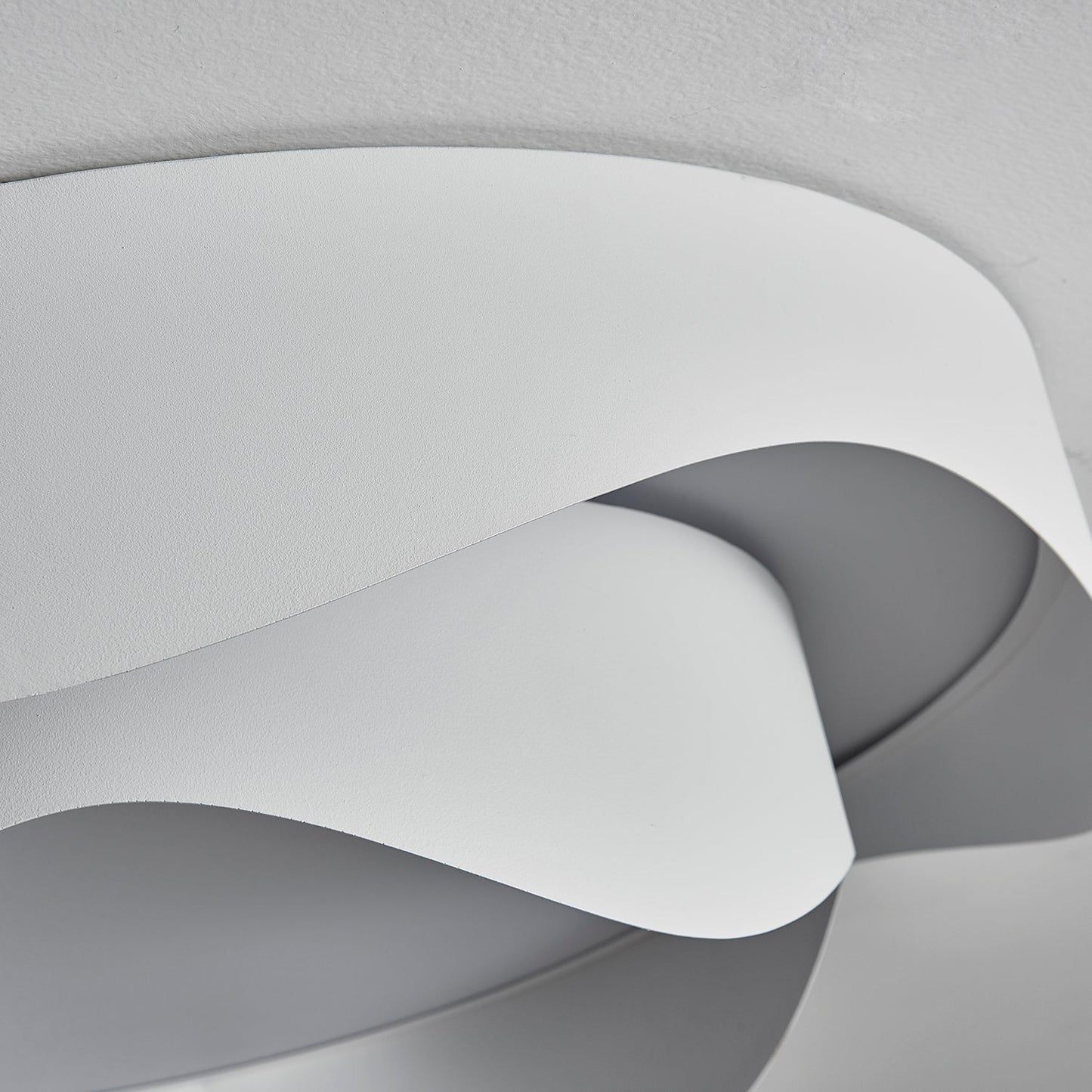 Cenia LED Ceiling Lamp | White Metal | Various Sizes