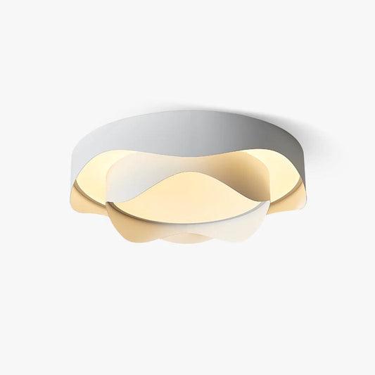Cenia LED Ceiling Lamp | White Metal | Various Sizes