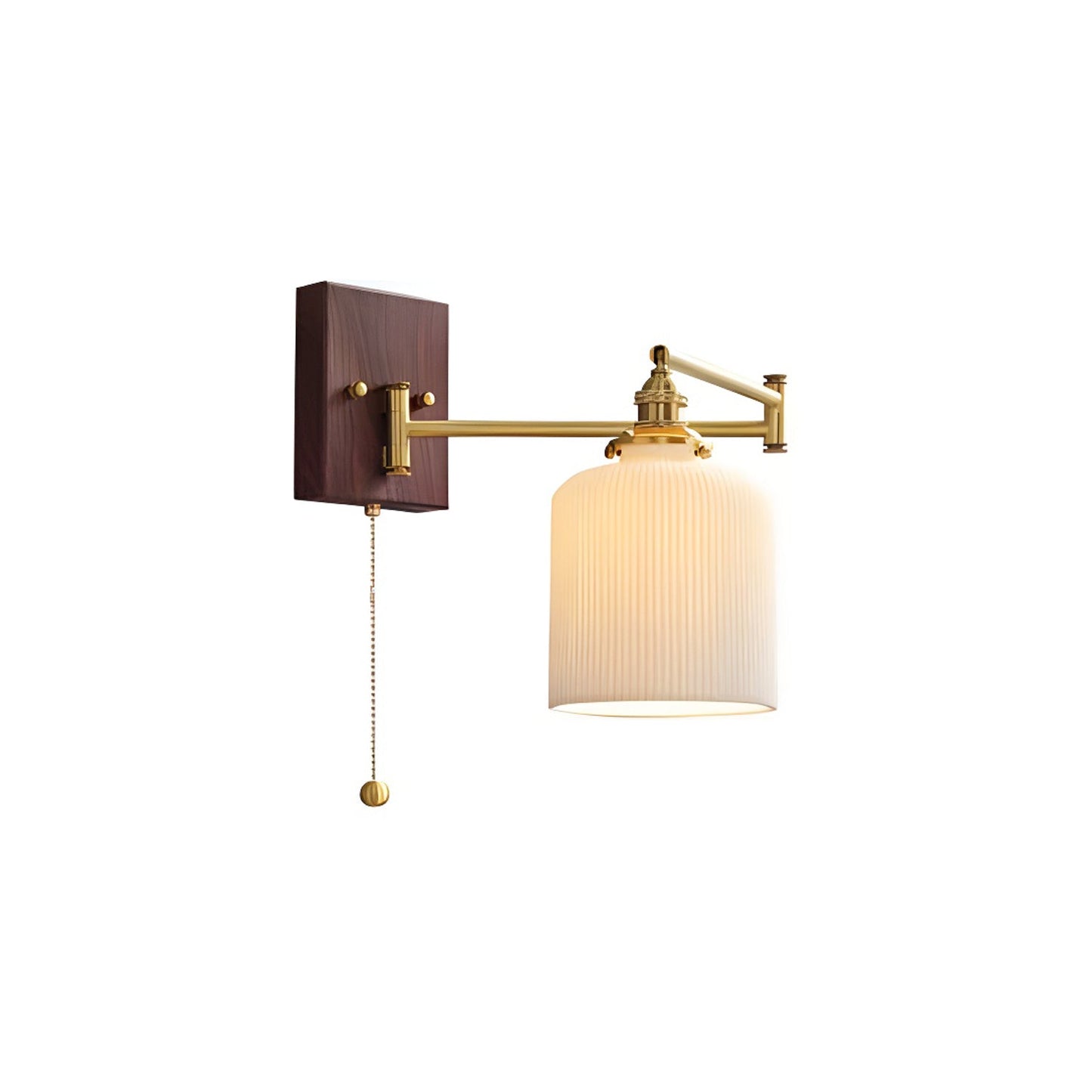 Ceramic Wall Lamp | Geometry Design | White
