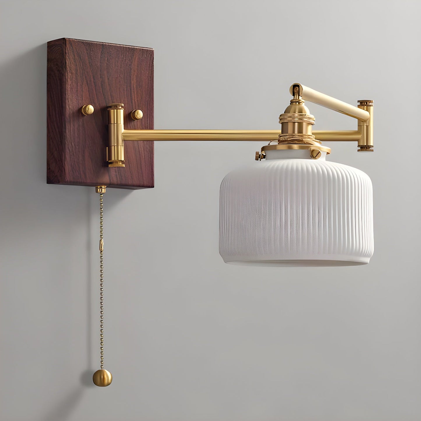 Ceramic Wall Lamp | Geometry Design | White