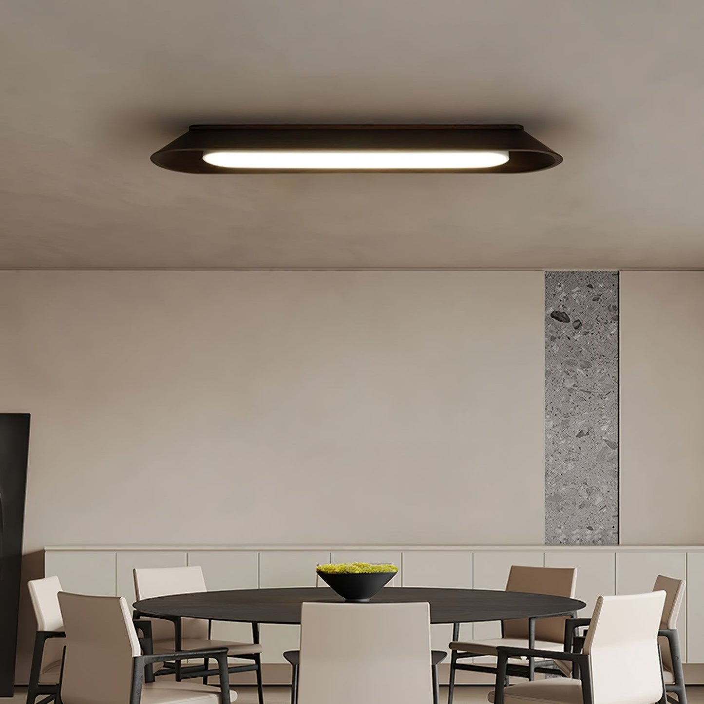Channel Ceiling Lamp | Wood, Metal, Acrylic | Warm/Neutral/Cool Light