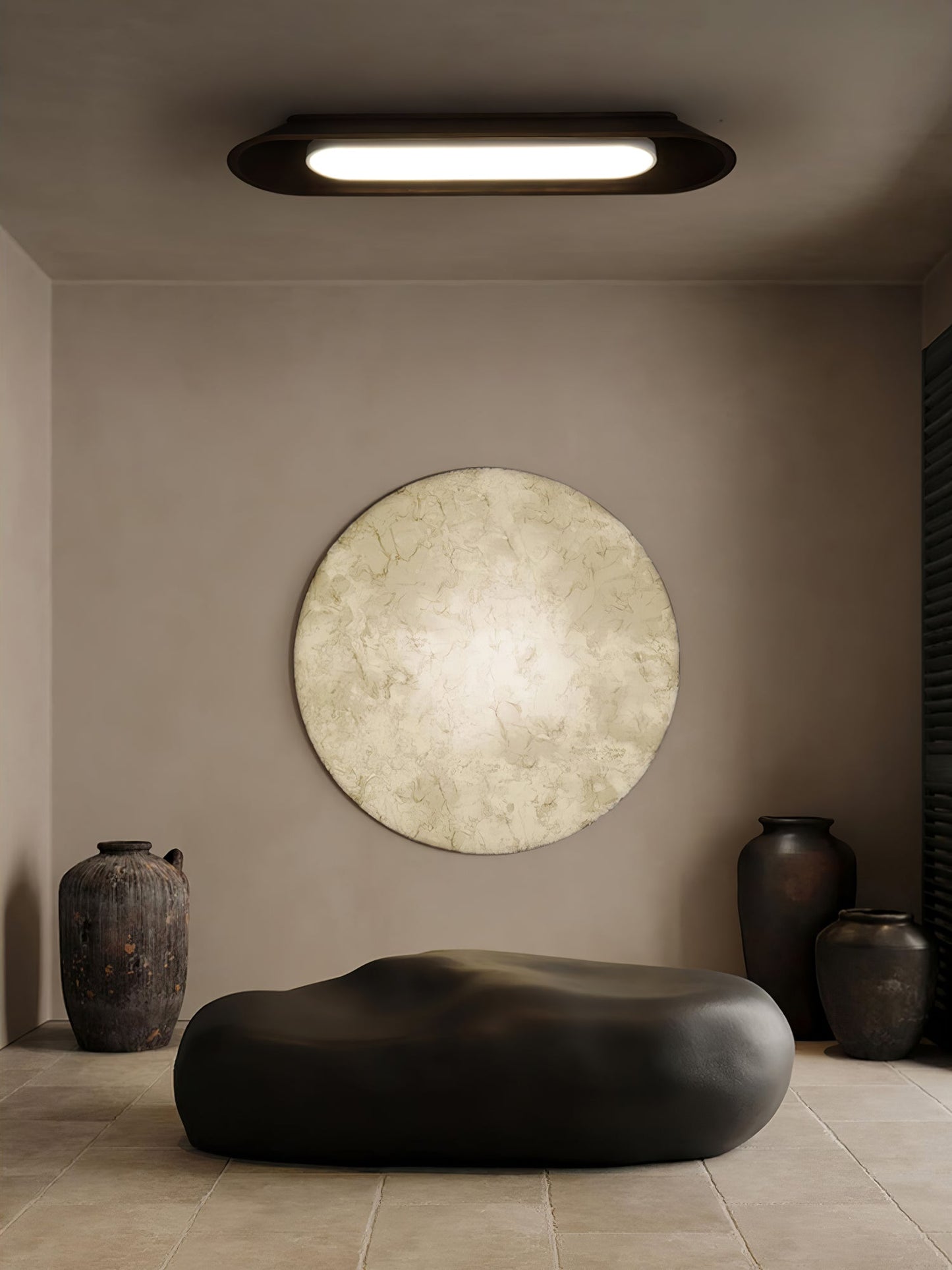 Channel Ceiling Lamp | Wood, Metal, Acrylic | Warm/Neutral/Cool Light