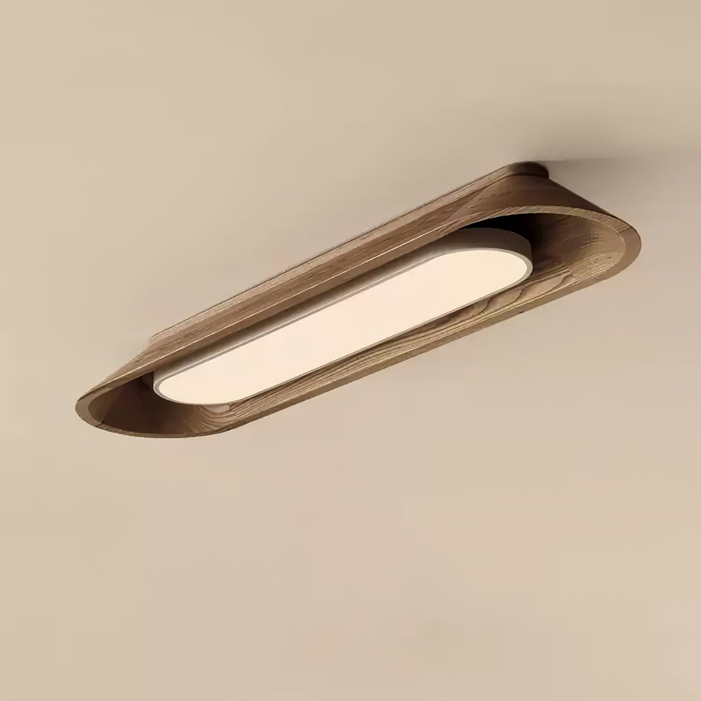 Channel Ceiling Lamp | Wood, Metal, Acrylic | Warm/Neutral/Cool Light