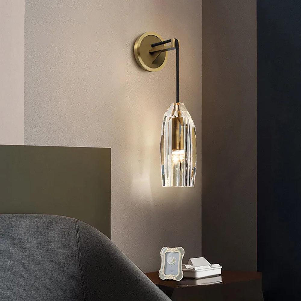 Chatelet Wall Sconce | Solid Brass & Crystal | Set of 2