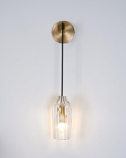 Chatelet Wall Sconce | Solid Brass & Crystal | Set of 2