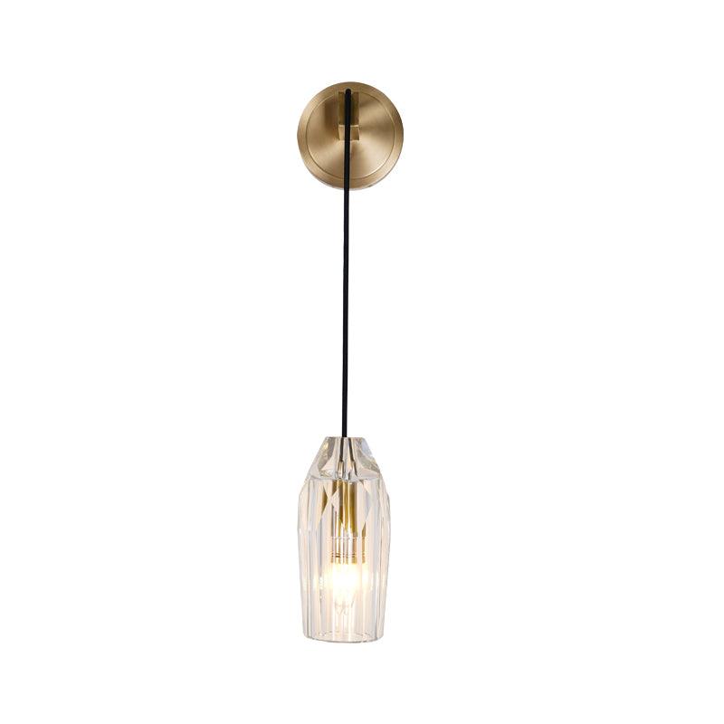 Chatelet Wall Sconce | Solid Brass & Crystal | Set of 2