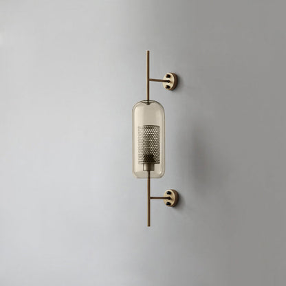 Chiswick Glass Wall Light | Clear Glass & Metal | Set of 2