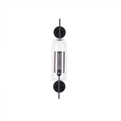Chiswick Glass Wall Light | Clear Glass & Metal | Set of 2