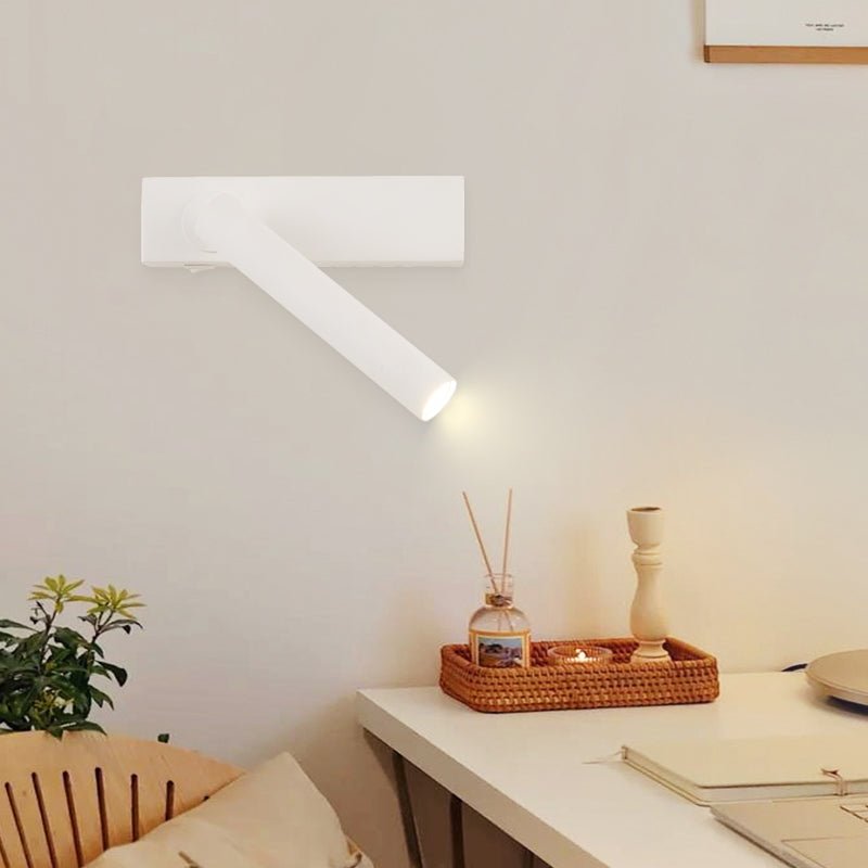 Chors Recessed Wall Lamp | Metal | White/Black | Set of 2