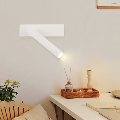 Chors Recessed Wall Lamp | Metal | White/Black | Set of 2
