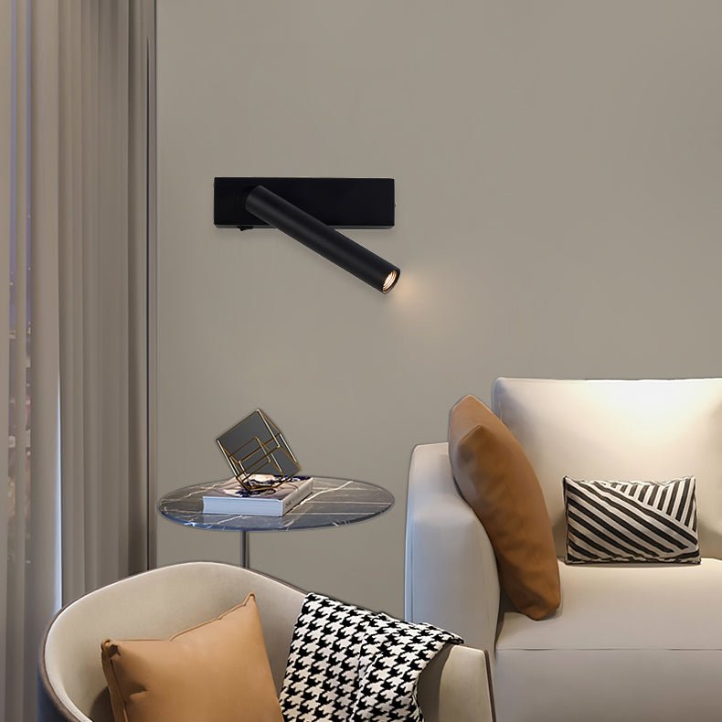Chors Recessed Wall Lamp | Metal | White/Black | Set of 2