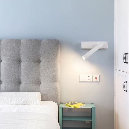 Chors Recessed Wall Lamp | Metal | White/Black | Set of 2