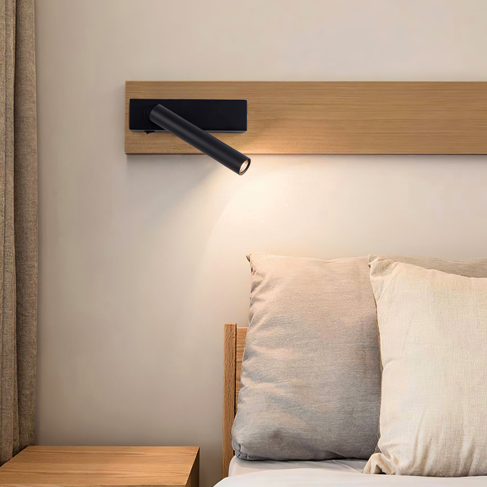 Chors Recessed Wall Lamp | Metal | White/Black | Set of 2