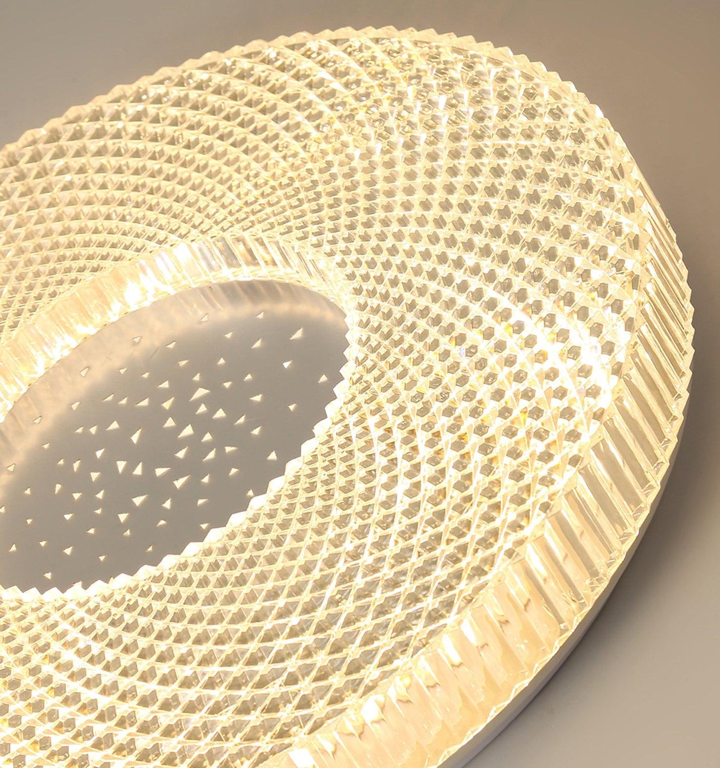 Cimona Flush Light | Iron & Acrylic | Gold or White