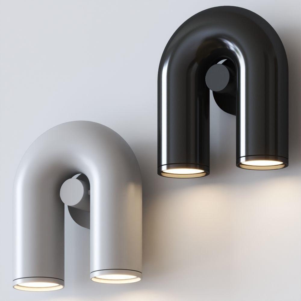 Cirkus Wall Lamp Set | Adjustable U-Shape Design | 2 Lights