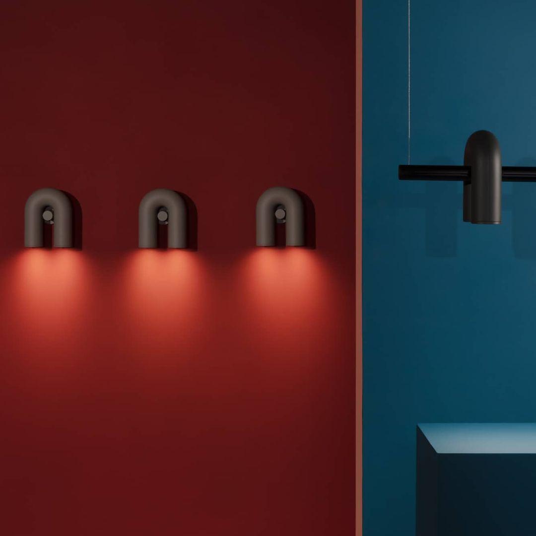 Cirkus Wall Lamp Set | Adjustable U-Shape Design | 2 Lights