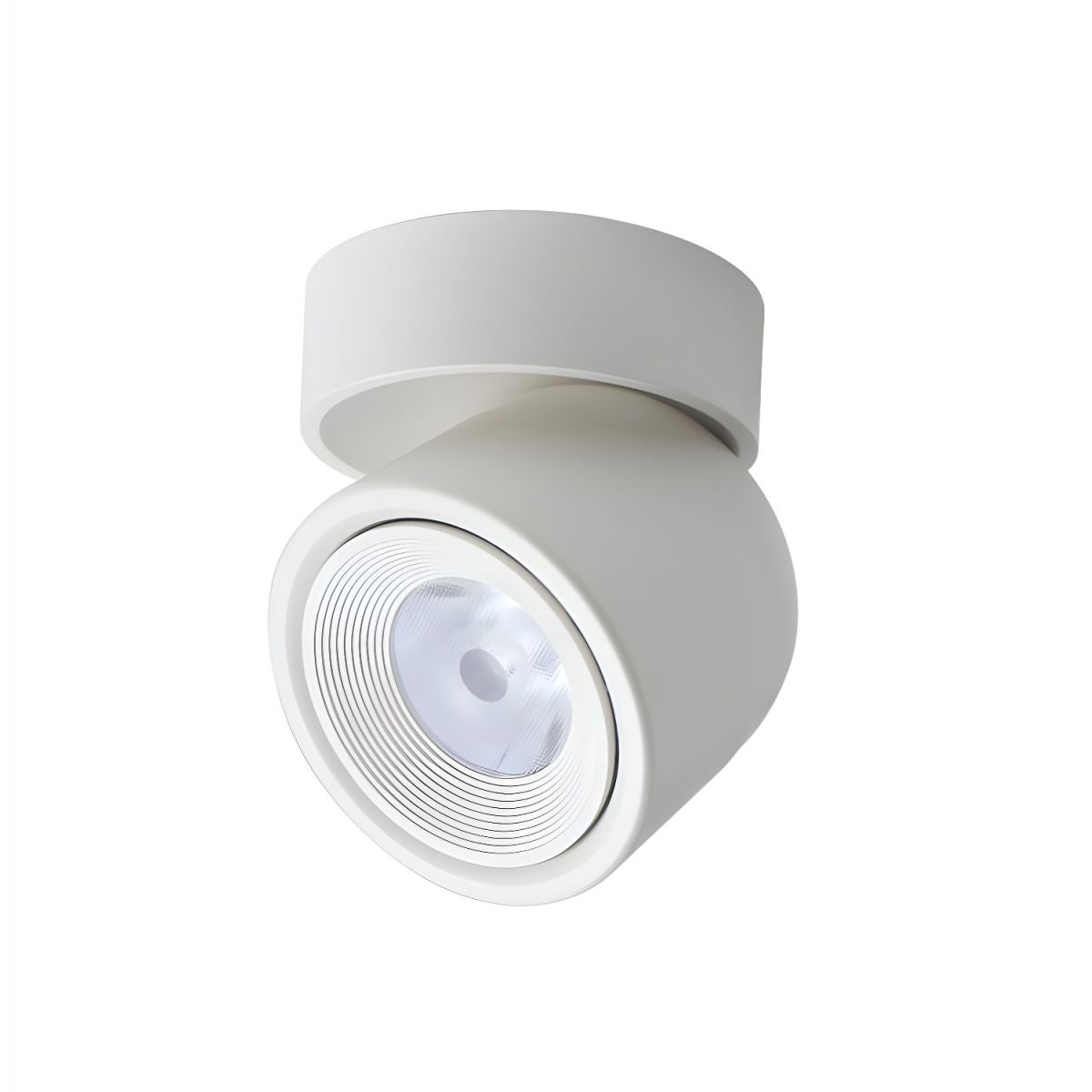 Clara Rotating Surface Downlight | Metal/Aluminum/Acrylic | Black/White