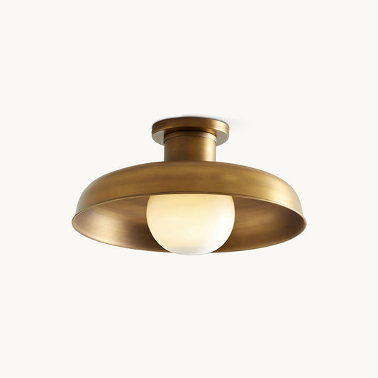 Clifton Ceiling Light | Metal & Glass | Gold & Black