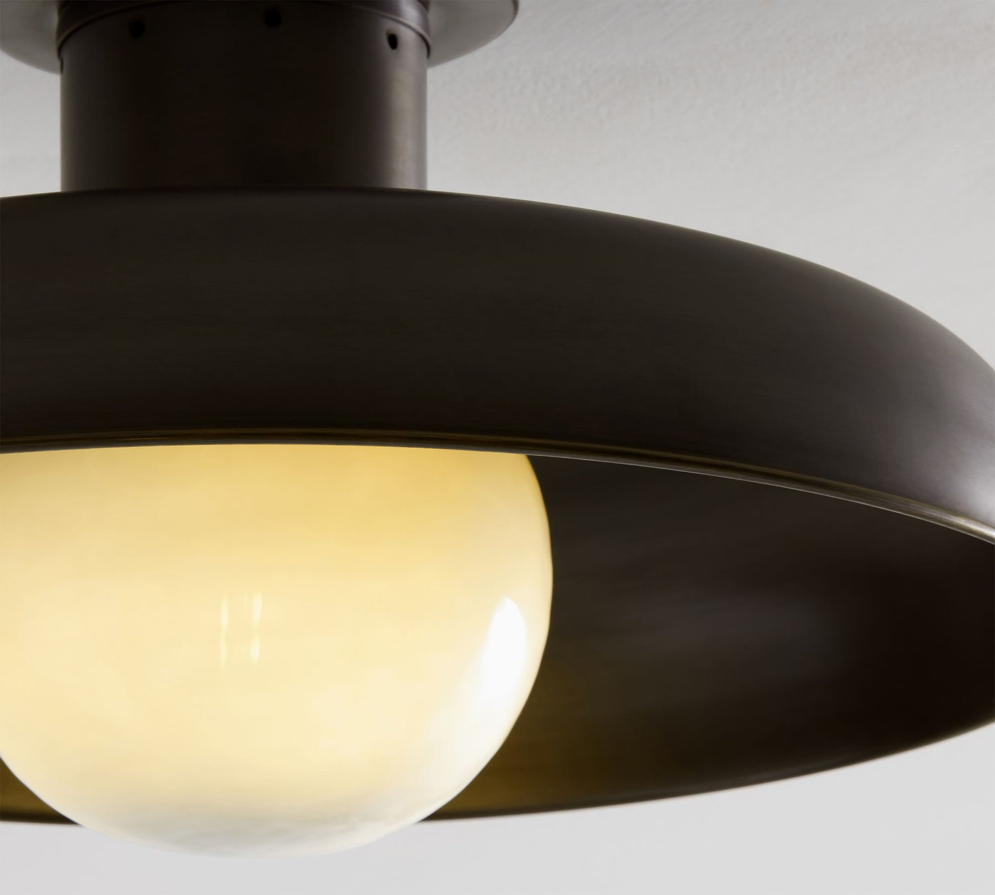 Clifton Ceiling Light | Metal & Glass | Gold & Black