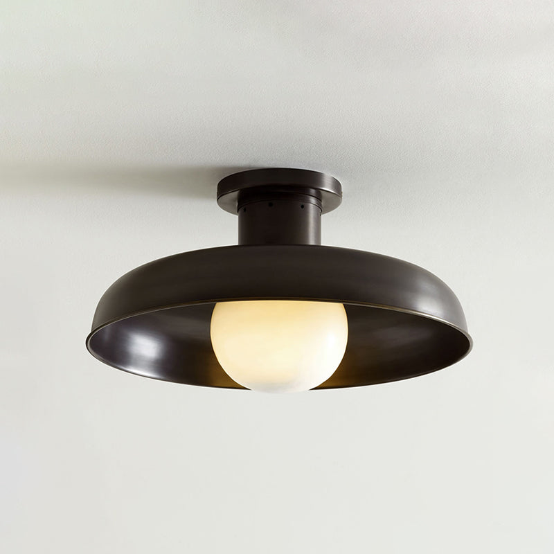 Clifton Ceiling Light | Metal & Glass | Gold & Black