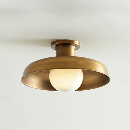 Clifton Ceiling Light | Metal & Glass | Gold & Black