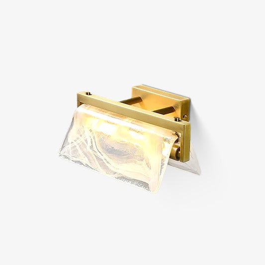 Cloud Fog Wall Lamp | Brass & Glass | Opaque