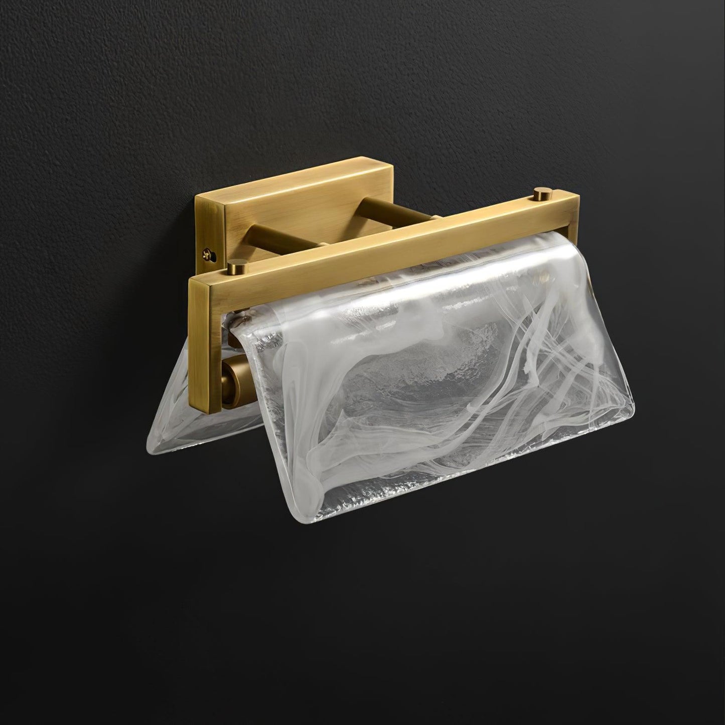 Cloud Fog Wall Lamp | Brass & Glass | Opaque