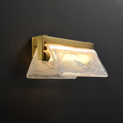 Cloud Fog Wall Lamp | Brass & Glass | Opaque