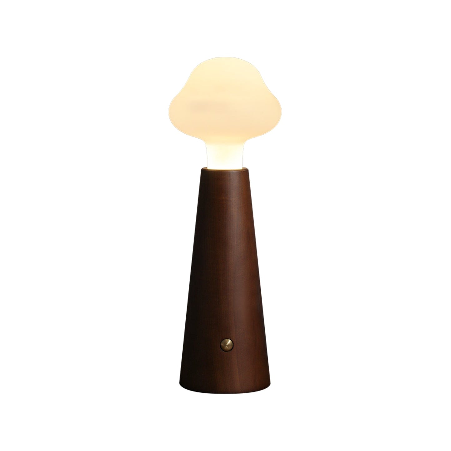 Cloudlet Table Lamp | Wood, Acrylic, Metal | White Shade