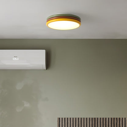 Color Stack Ceiling Lamp | Acrylic & Metal | White, Green, Red, Yellow