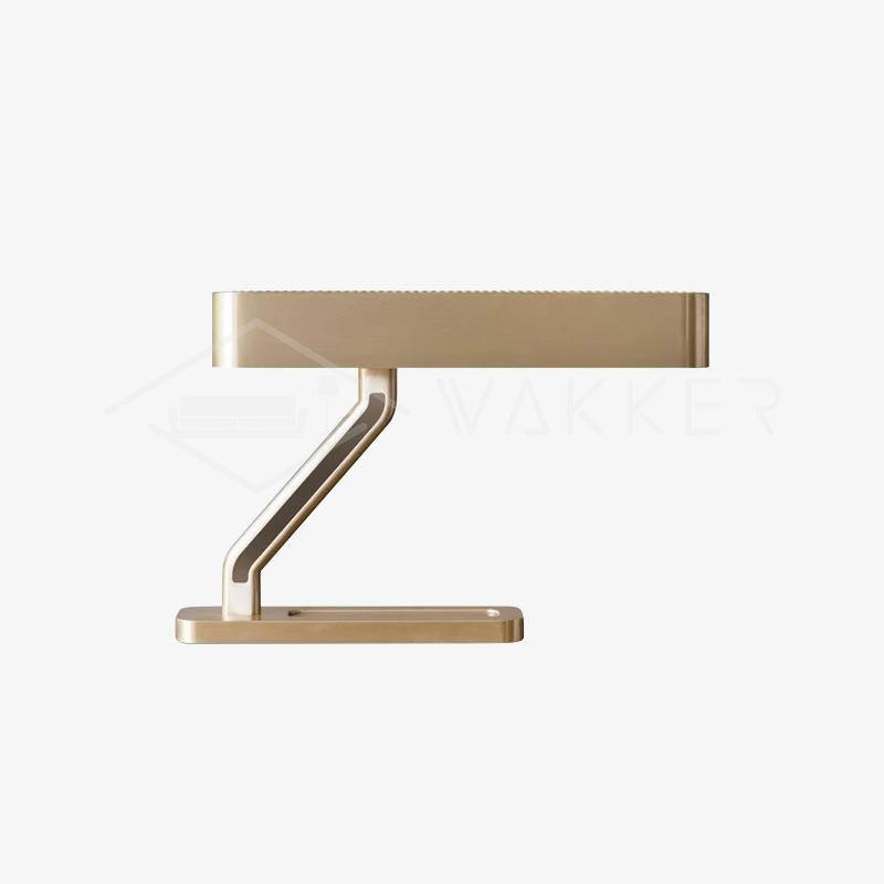 Colt Table Lamp | Brass, Acrylic | White Shade