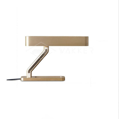Colt Table Lamp | Brass, Acrylic | White Shade