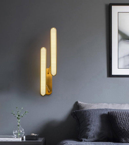 Colt Wall Light | Brass, Acrylic | Polished Brass