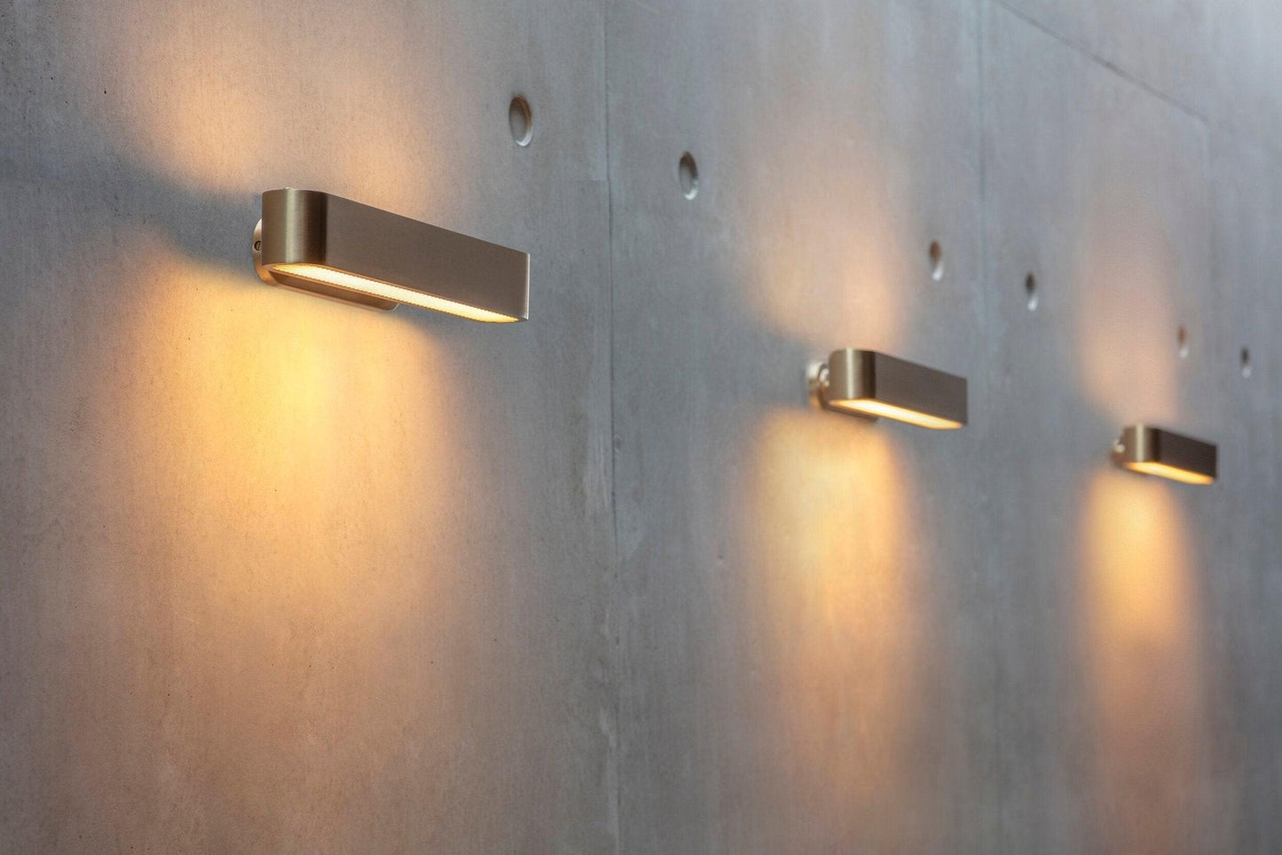 Colt Wall Light | Brass, Acrylic | Polished Brass