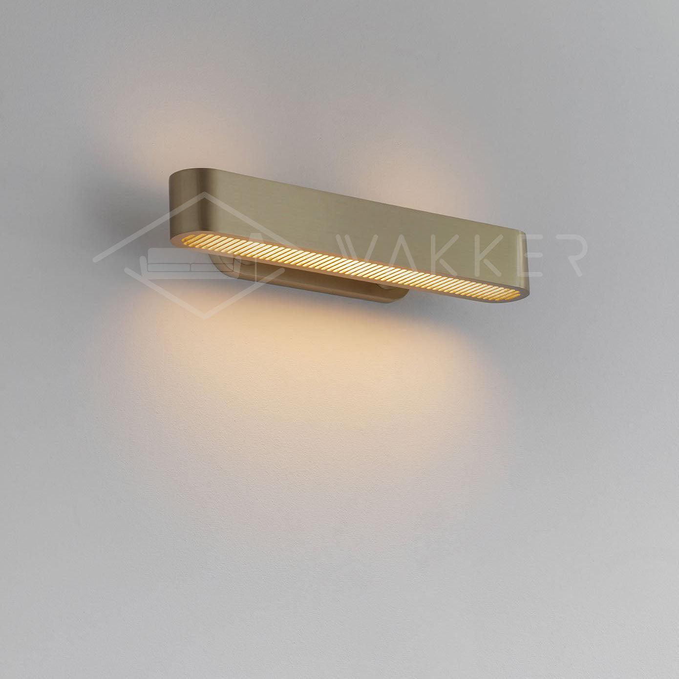 Colt Wall Light | Brass, Acrylic | Polished Brass