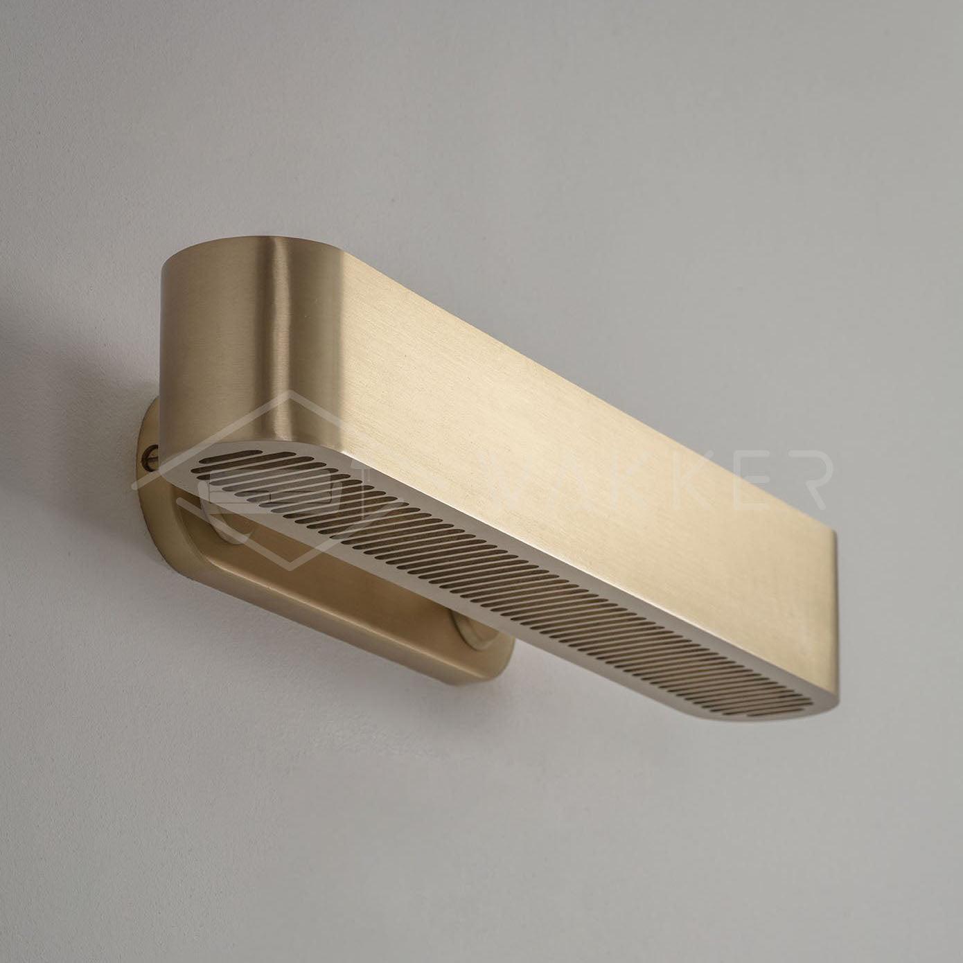 Colt Wall Light | Brass, Acrylic | Polished Brass