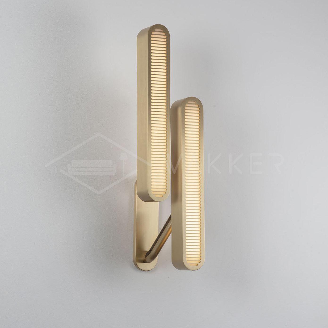 Colt Wall Light | Brass, Acrylic | Polished Brass