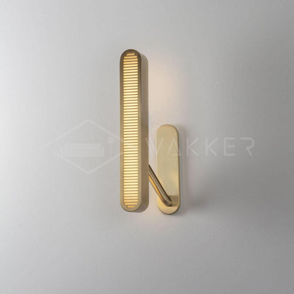 Colt Wall Light | Brass, Acrylic | Polished Brass
