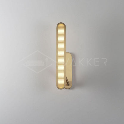 Colt Wall Light | Brass, Acrylic | Polished Brass