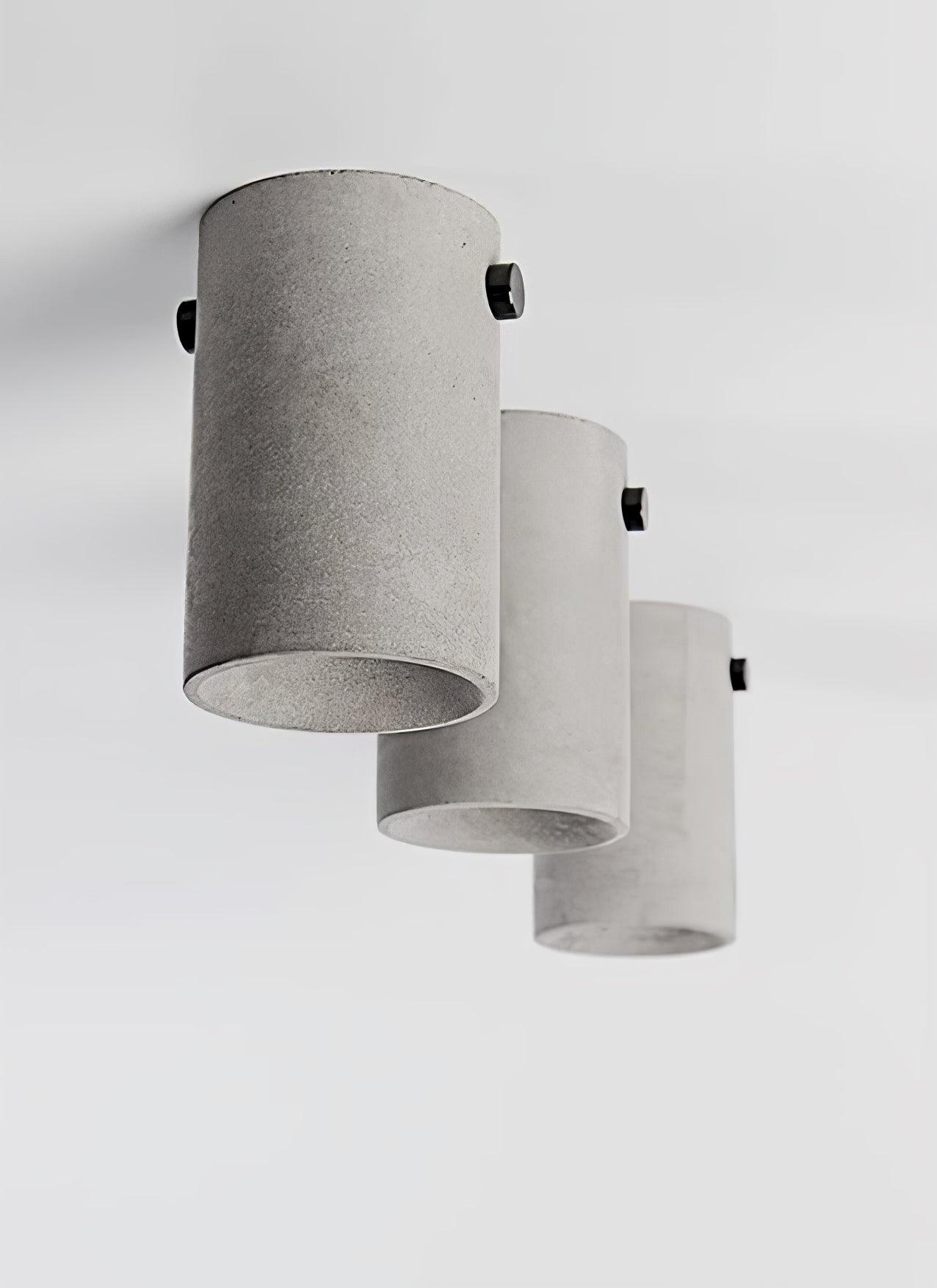 Concrete Ceiling Lamp | Concrete/Metal | Grey
