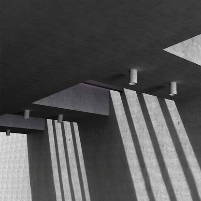 Concrete Ceiling Lamp | Concrete/Metal | Grey