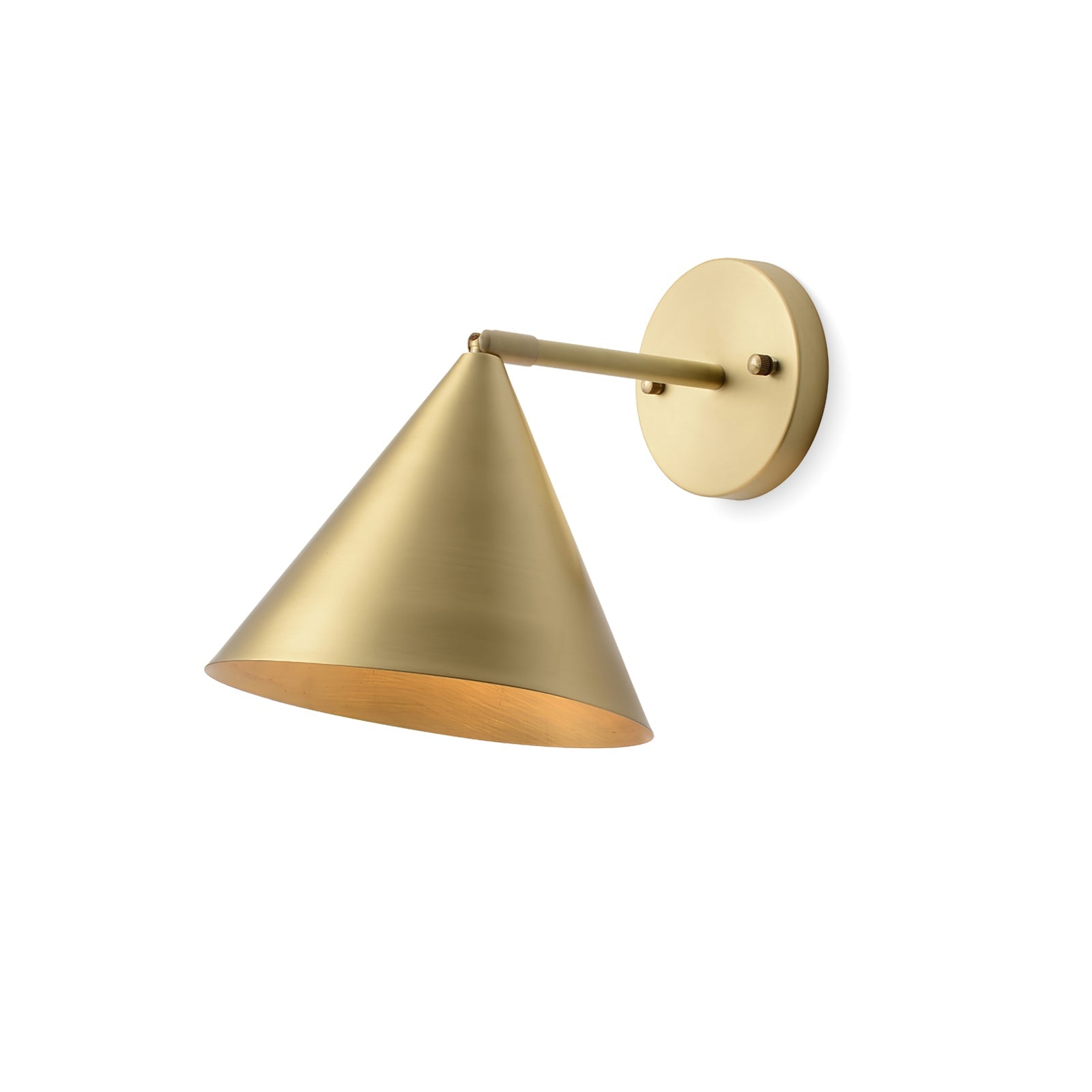 Conica Wall Light | Brass | Matte Finish