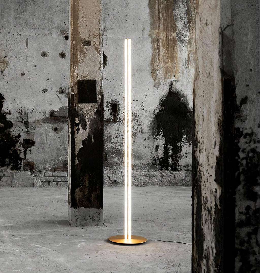 Coordinates Floor Lamp | Aluminum, Silicone, Metal | Gold, Black