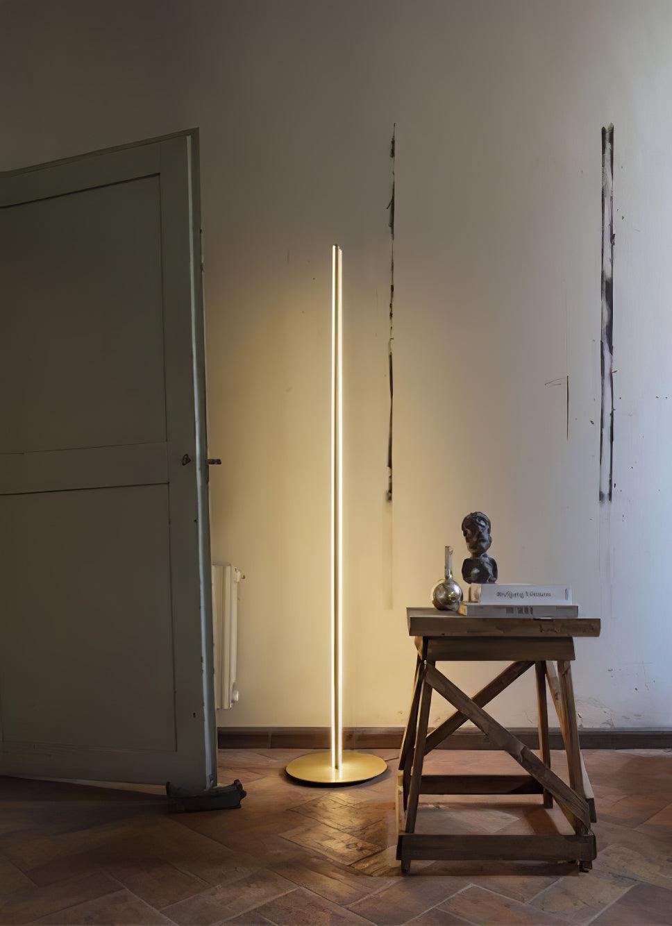 Coordinates Floor Lamp | Aluminum, Silicone, Metal | Gold, Black