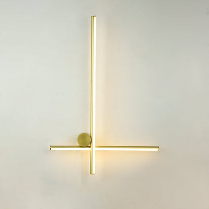 Coordinates Wall Lamp | Aluminum/Silicone/Metal | Gold/Black