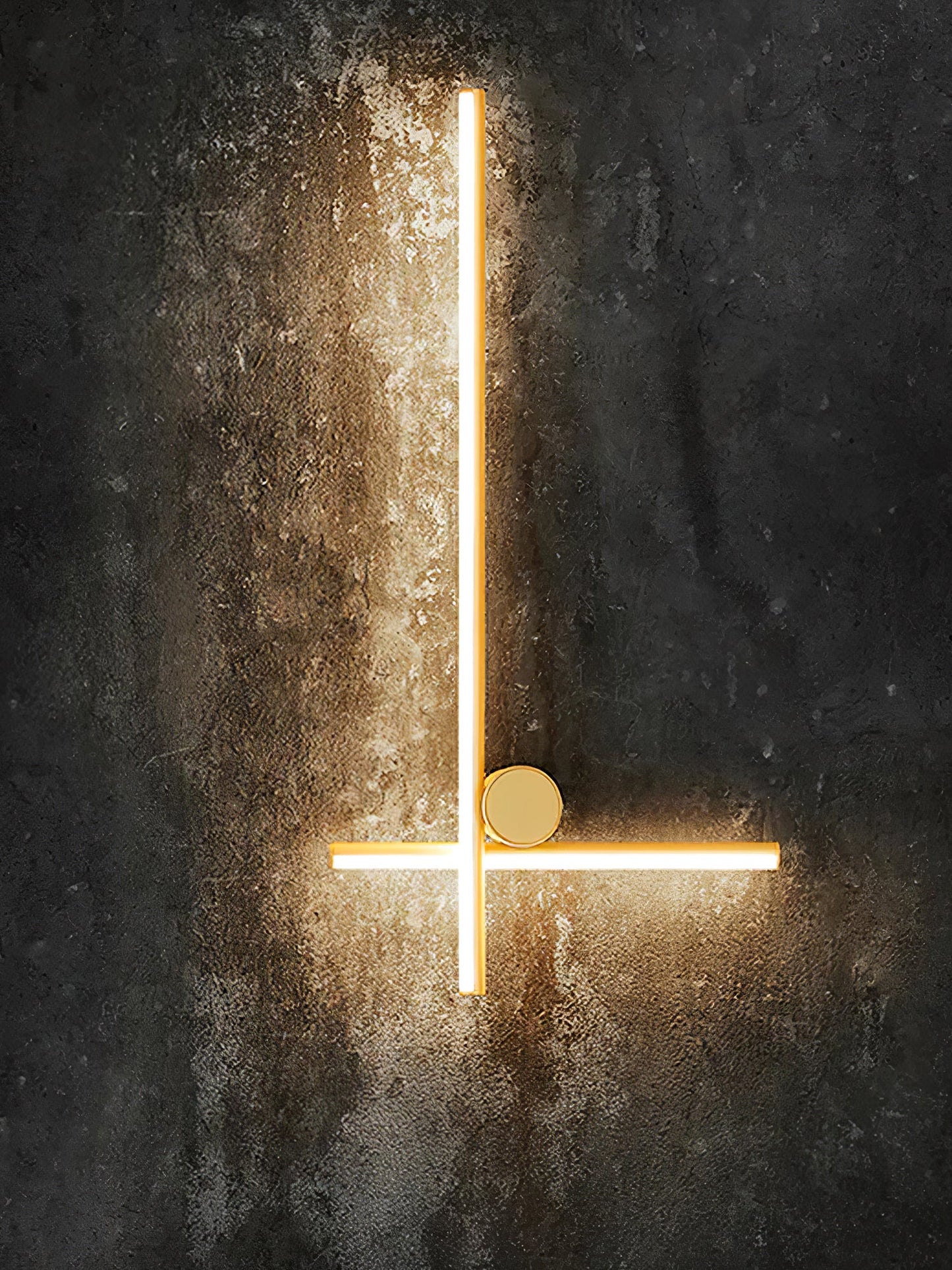 Coordinates Wall Lamp | Aluminum/Silicone/Metal | Gold/Black