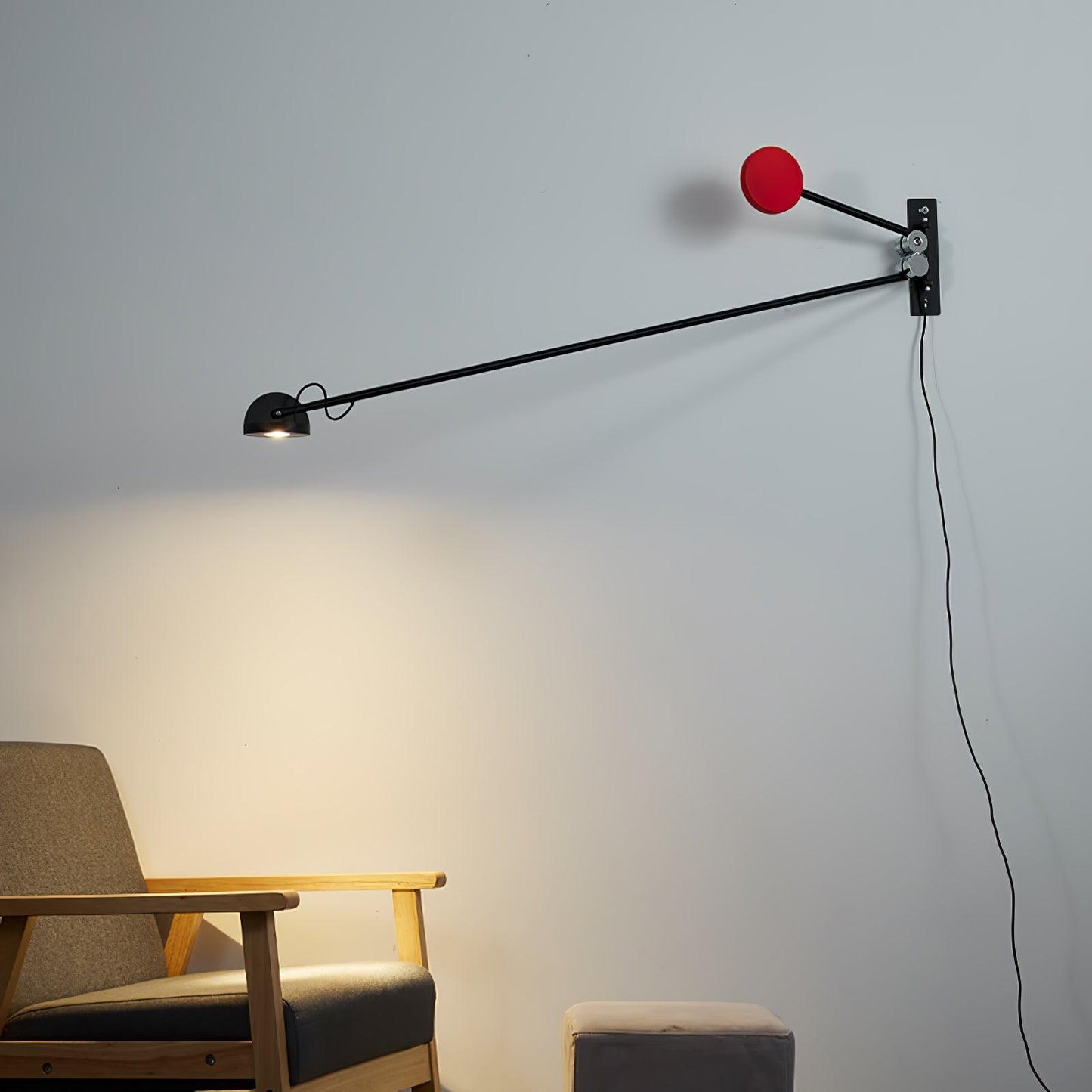Precision Movement Wall Lamp | Adjustable LED | Set of 2